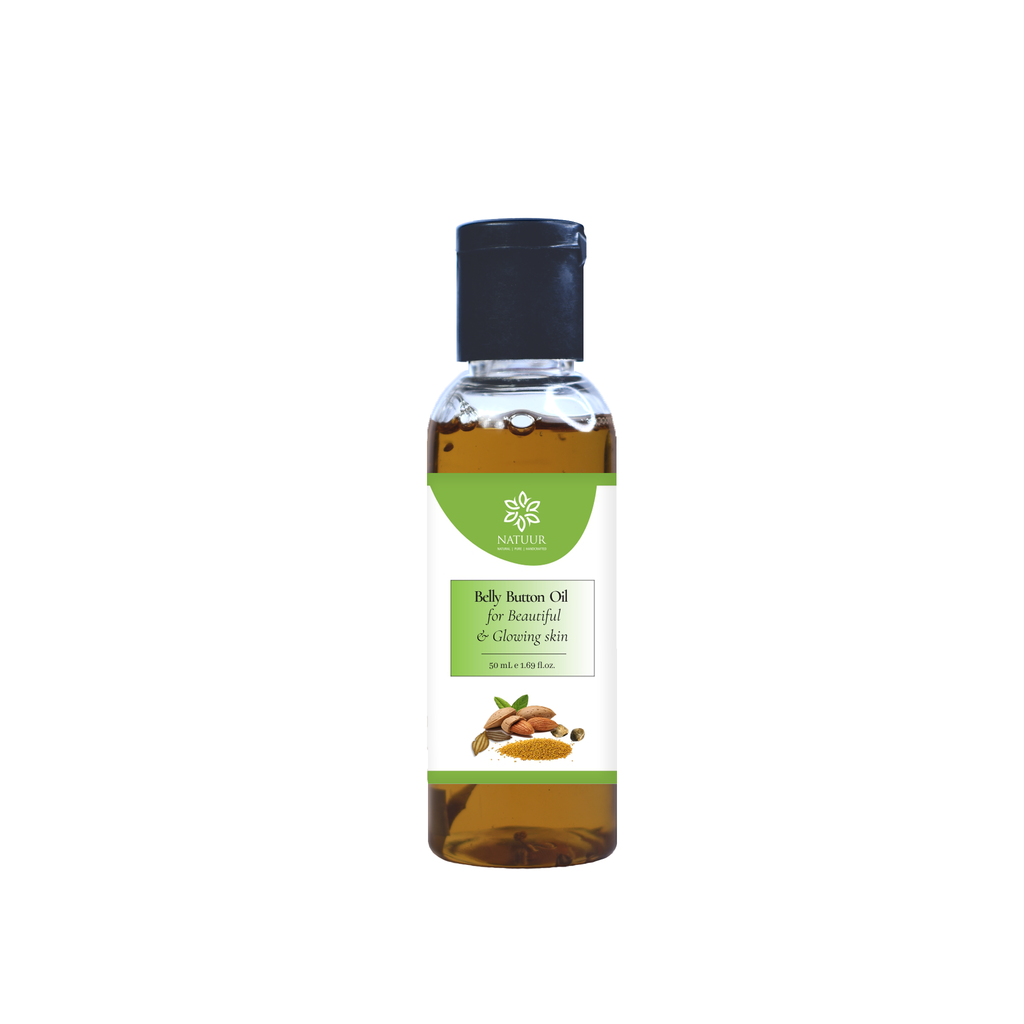 Belly Button Oil for glowing skin - front image