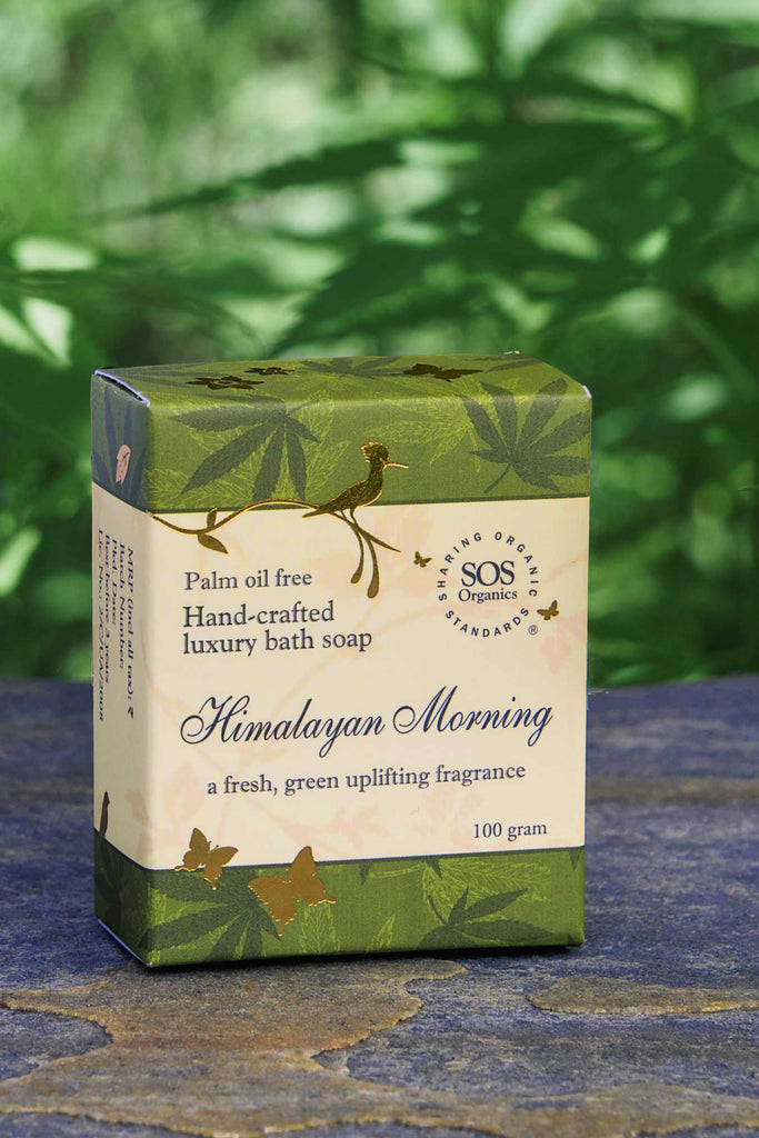 himalayan morning luxury hemp soap