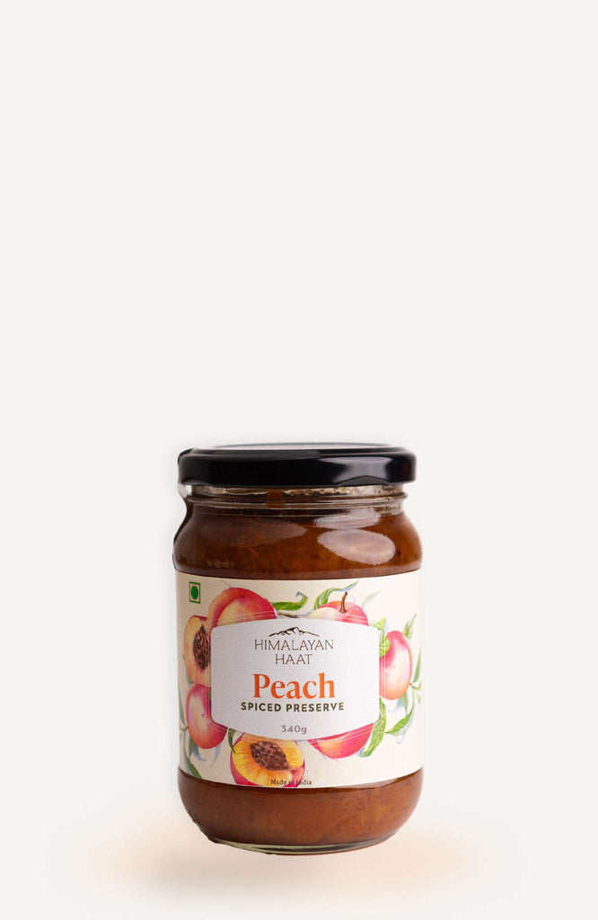 spiced peach preserve