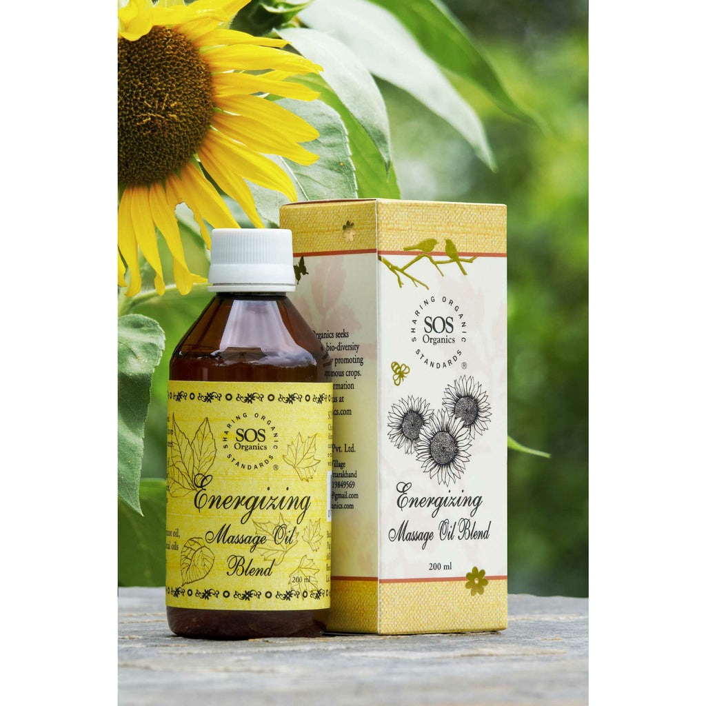 Energizing Massage Oil Blend