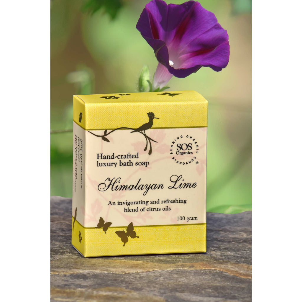 himalayan lime luxury bath soap