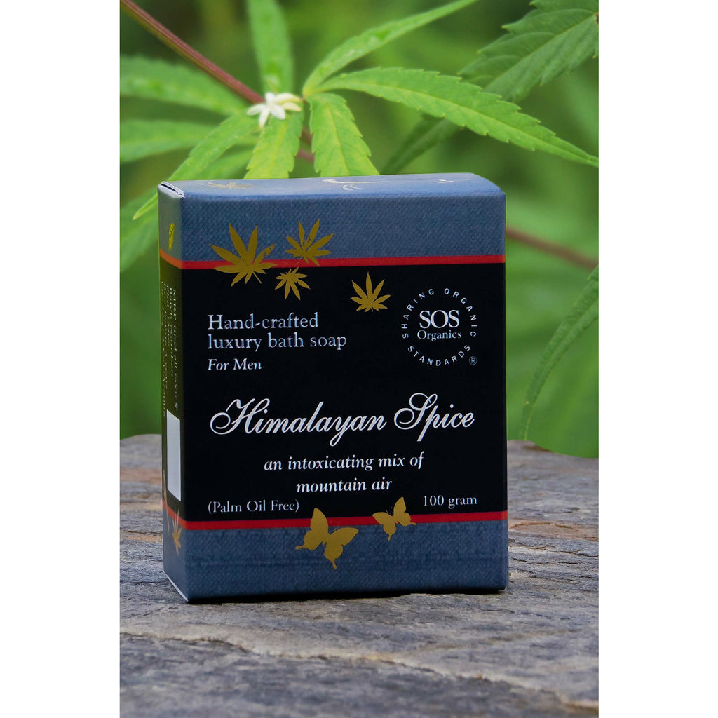 hemp soap for men Himalayan spice