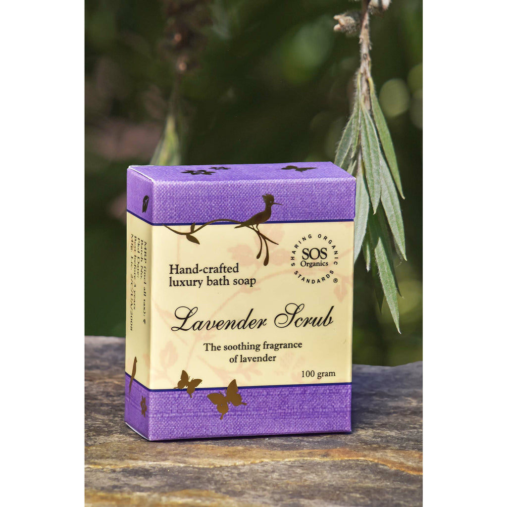 LAVENDER SCRUB LUXURY BATH SOAP