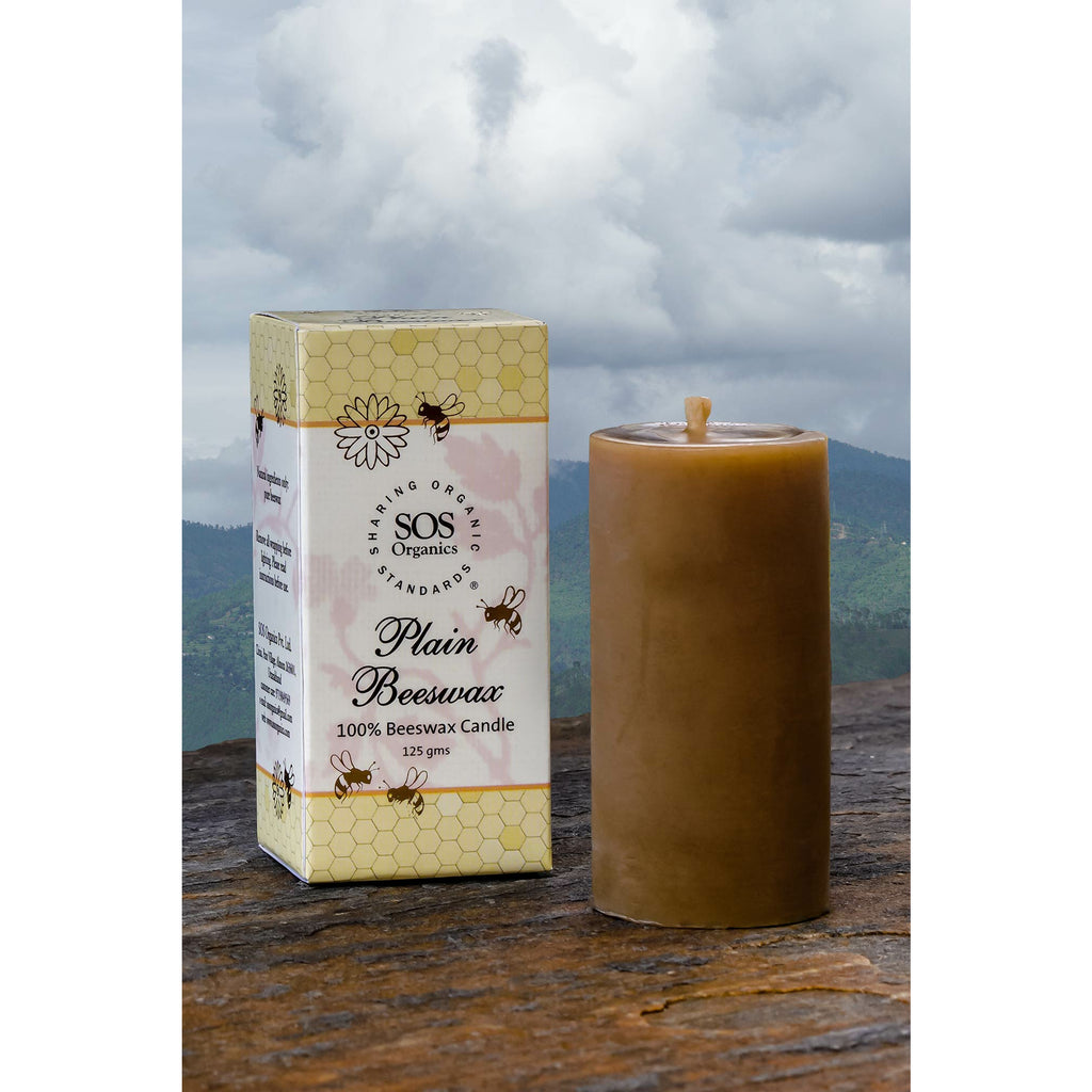 Plain Beeswax Candle