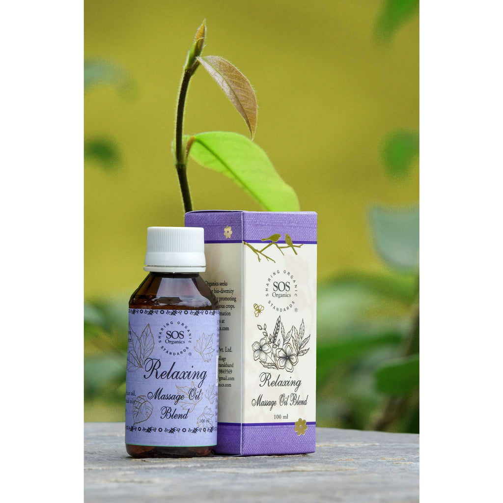 Relaxing Massage Oil Blend